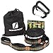 SONGMICS Hammock Straps Set of 2 Hammock Tree Straps with Aluminum Carabiners 2200lbs Breaking Strength, No Stretch, 32 Loops UGDC300