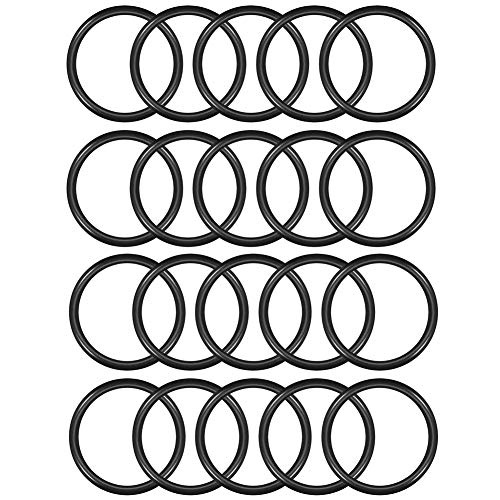 BTMB 3.5mm/0.13'' Thick Rubber O-Ring Seals Black Nitrile Rubber Plumbing Tap,Pack of 30 (45mm/1.77'' OD) - Thumbnail 3