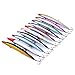 Aorace 10pcs/lot Fishing Lure Plastic Hard Bait 18cm/26g Long Minnow Pesca Fishing Tackle Isca Artificial Bait Crankbait Swimbait