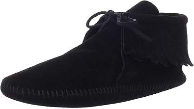 minnetonka classic fringe ankle boot