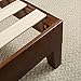 Zinus Marissa 12 Inch Deluxe Wood Platform Bed / No Box Spring Needed / Wood Slat Support / Antique Espresso Finish, Twin