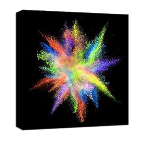 Colorful Powder Home Artwork for Living Room Bedroom