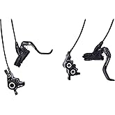 Magura MT Trail Sport 2701389 Bicycle Brake 1-Finger HC Lever Left/Right Suitable Set Consisting of Two Brakes for Front Wheel 4 and Rear Wheel 2 Pistons, Black, One Size