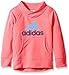 adidas Toddler Girls' Performance Hoodie, Flash Red, 4