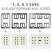 Mediabridge Low Voltage Mounting Bracket - 1 Gang (10 Pack)