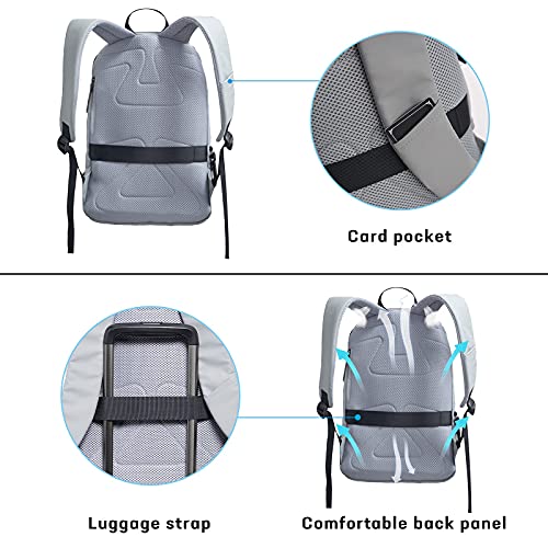 COTS Travel Laptop Backpack, Business Casual Daypack for Men & Women