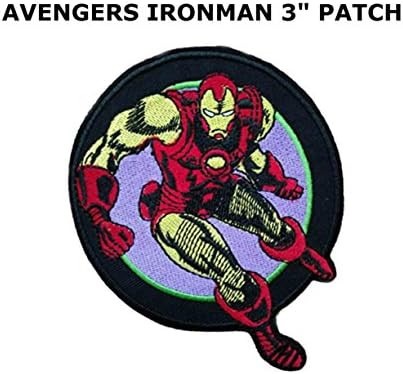 Avengers Ironman 3" Embroidered Iron/Sew-on Patch By Outlander