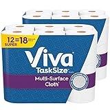 Viva Multi-Surface Cloth Paper Towels, Task Size