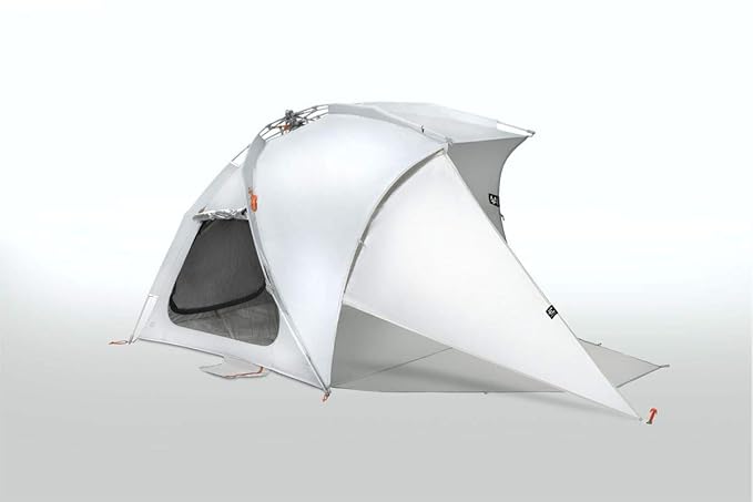 Terra Nation Strandschutz Reka KOHU Ultra Strandmuschel Sandfarben 3 Personen