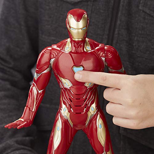 Hasbro Marvel Avengers: Endgame Elektronischer Iron Man 33 cm große Action-Figur mit 20+ Sounds und Sätzen – Bild 6