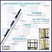 U.S. Duster Company Telescopic Extension Pole, Reach up to 20 feet, Aluminum Light Weight 3 Stage Pole