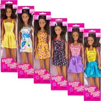 African-American Fashion Dolls, 11Ã'Â½ (Set of 2) by Fashion Doll