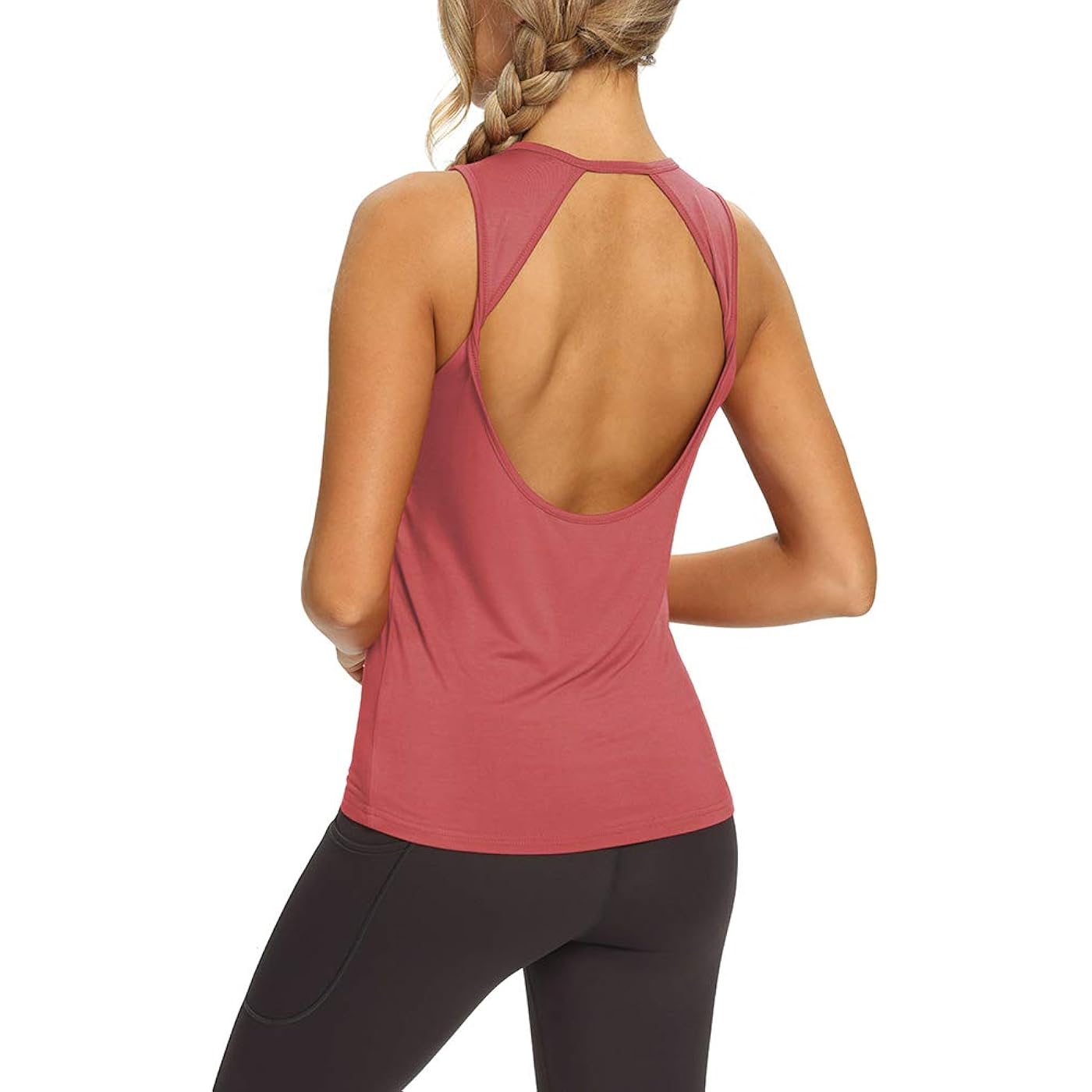 Open Back Workout Shirts