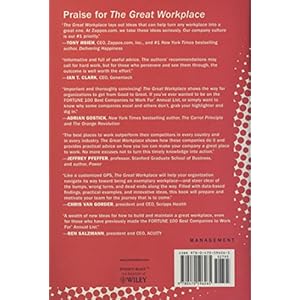 The Great Workplace: How to Build It, How to Keep It, and Why It Matters