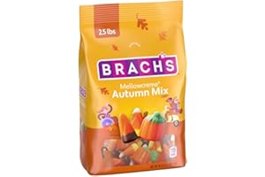 Brach's Mellowcreme Autumn Mix Candy Corn Bag, 2.5 Pound