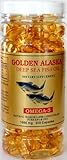Golden Alaska Deep Sea Fish Oil, Omega 3, DHA/EPA 1000 mg 200 Softgels, FRESH Good Product