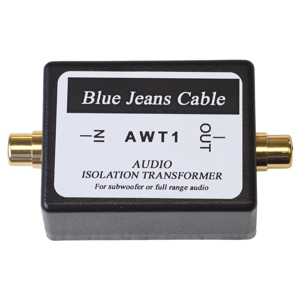 Blue Jeans Cable Audio Isolation Transformer/Ground