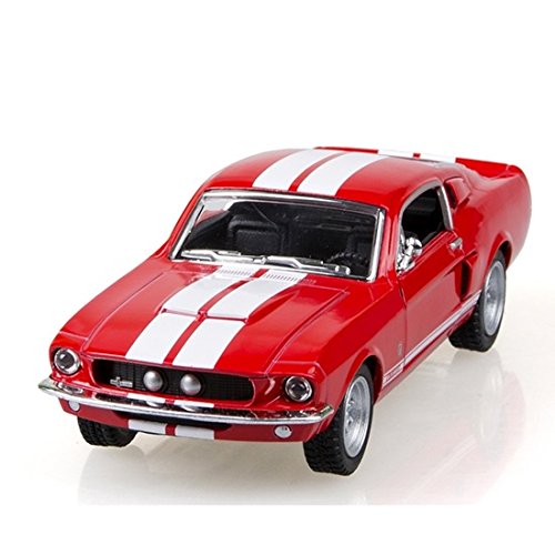 Scale 1/38 1967 Ford Shelby Mustang GT-500 diecast car RED