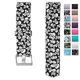 Charge 2 Elastomer Bracelet, Colors Sweat and Water Resistance Easy Cleaning Fitness Wristband, Fitbit Charge 2 Replacement Silicone Watchband Strap with A Surgical-Grade Stainless Steel Buckle