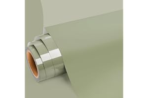 GIRAFVINYL Sage Green Vinyl Heat Transfer Khaki Pistachio Green HTV Vinyl 12" x5 ft HTV Iron on Vinyl for T-Shirts, Clothing,Compatible with Heat Press Machines