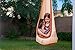 Premium Swing Hammock Pod for Young Kids by Homable – Adjustable & Comfortable - Full Package with Inflatable Pillow, Pump, Hooks & Screws for Installation - for Indoor/Outdoor Use (Beige)
