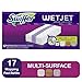 Swiffer Wetjet Hardwood Mop Pad Refills for Floor Mopping and Cleaning, All Purpose Multi Surface Floor Cleaning Product, 17 Count primary