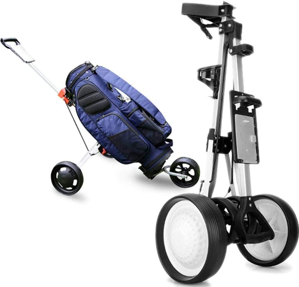 2020 NEW Professional Folding 3 Wheels Golf Trolley Outdoor Sports