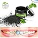Charcoal Teeth Whitening Powder, LuckyFine Natural Coconut Activated Charcoal Bamboo Toothpaste, Tooth Whitening Powder