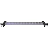 WatchfulEyE DIN Rail Mounting Bracket | Rack Mount DIN Rail Kit Rack Ears DIN Rail Slotted Aluminum Alloy Oxidation Length 17 Inch Width 35mm Height 7.5mm