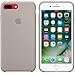 Apple Silicone Case for iPhone 7 Plus - Pebble