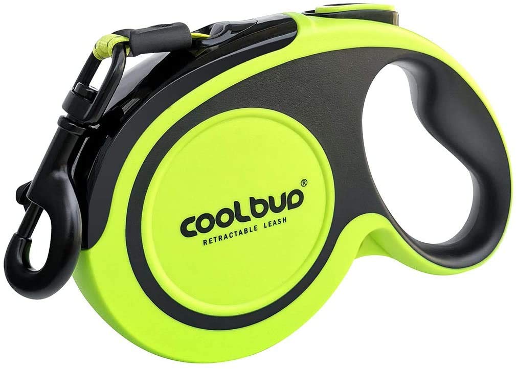 Aquatic Human Retractable Dog Lead Leash Extendable 360° Tangle Free 5m ABS Nylon dogs leads Long Extending Reflective One Button Brake & Lock for Small Medium Large for Dogs (S)…