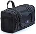 Ramaka Solutions Hanging Toiletry Bag | Large Men’s Toiletry Bag | Travel Toiletry Bag | Toiletry Kit | Travel Bags for Toiletries Stain and Water Resistant Nylon (10.5” x 5” x 5.5”) (Black)