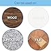 Soft Touch 4728695N Self-Stick Felt Pads Surfaces – Protect your Hard Floors from Furniture Scratches, 1