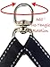 Vaun Duffy Double Dog Leash Coupler with Two Dual Padded Handles, No Tangle Splitter Swivel, Reflective Stitching, 3/4 Inch Wide and Adjustable 22-32 Inch, Best for Walking 2 Small Dogs