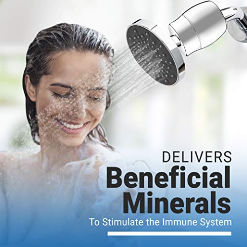 2 Pack 18 Stage Shower Filter High Output Shower Head Filter Reduces