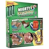 Mighty Putty 80-14190 3 Tubes Bonding Epoxy Fix Fill Seal Repair
