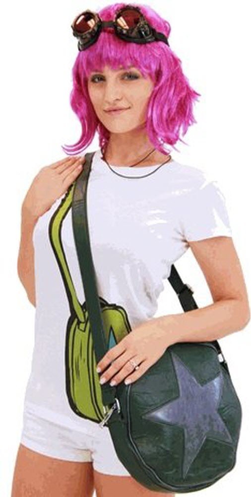 Scott Pilgrim vs. World Ramona Flowers Star Circle Cosplay Costume Messenger Bag