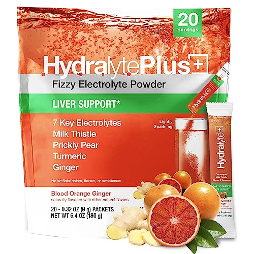 Hydralyte Liver Support Hangover Electrolytes Mix Blood Orange