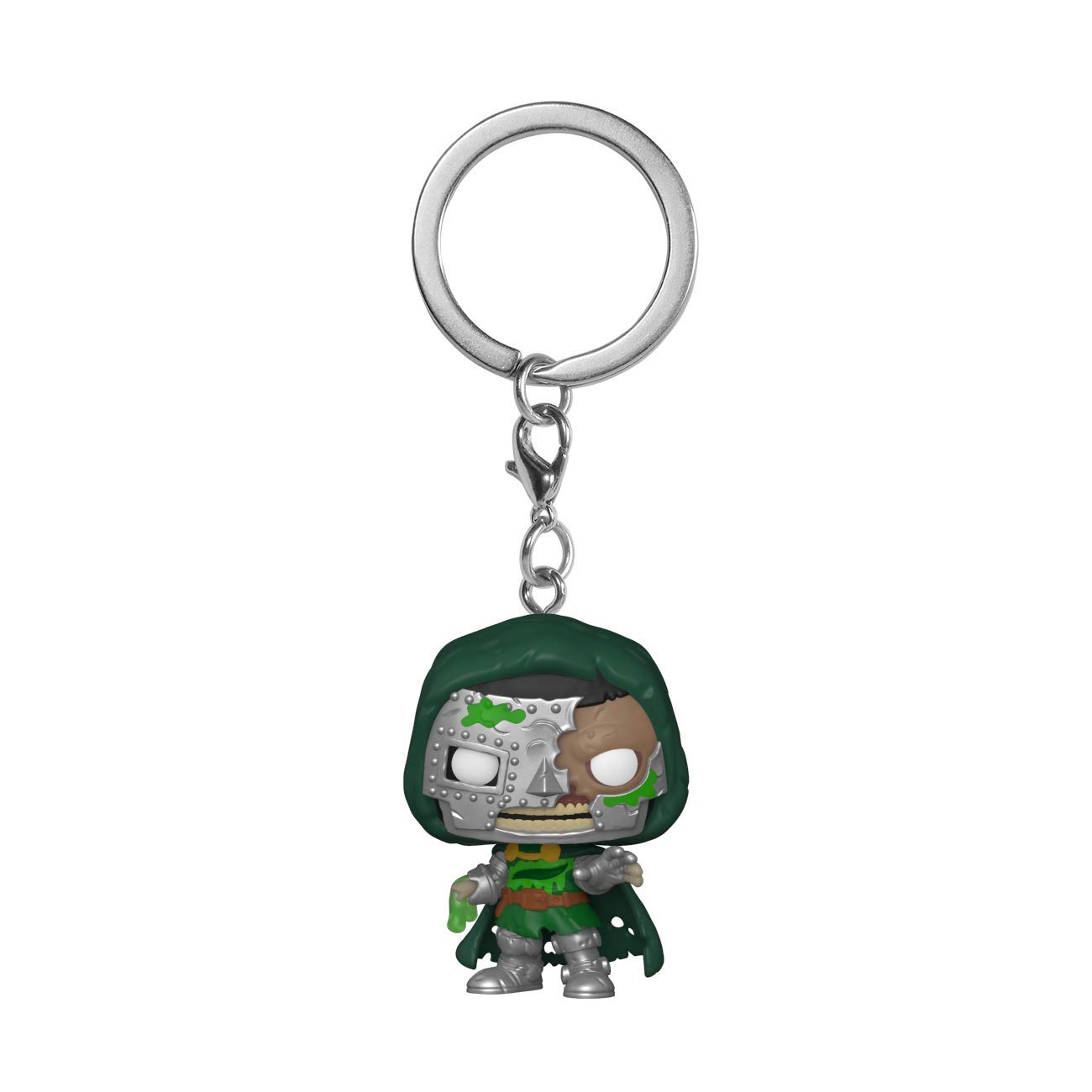 Funko POP! Keychain: Marvel Zombies - Dr. Doom Novelty Keyring - Collectable Mini Figure - Stocking Filler - Gift Idea - Official Merchandise - Comic Books Fans - Backpack Decor — image 1