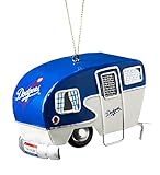 Team Sports America Metal Los Angeles Dodgers Camper Ornament