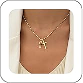 Erimberate Bohemian Cross Choker Necklace Gold Hollow Cross Pendant Necklace Small Crucifix Bead Chain Necklace Minimalist Cross Crucifix Necklace Jewelry for Women