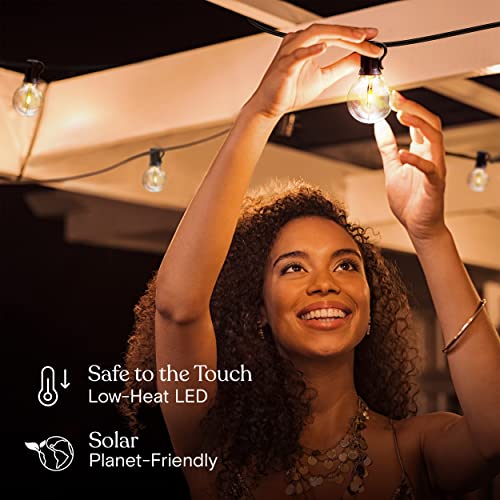 Brightech Ambience Pro Solar Powered LED Outdoor String Lights 27 Ft