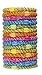 L. Erickson Grab & Go Ponytail Holders, Rainbow Metallic, Set of Fifteen - Exceptionally Secure with Gentle Hold