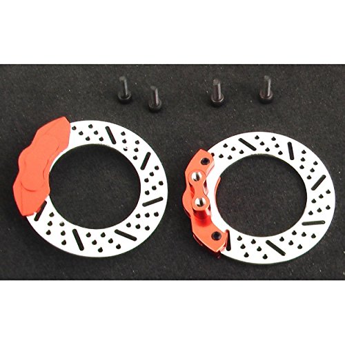 Hot Racing TTS3903 Brake disc Orange caliper (2) tts