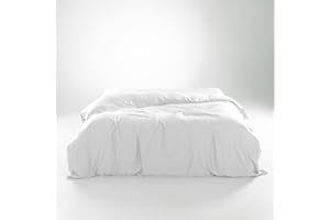 Olive + Crate Eucalyptus Cooling Duvet Covers King Size | Certified Tencel Lyocell Fiber from Austria for Quilt | Silky Soft Modal Fiber - Better Than Silk & Cotton | White Snow