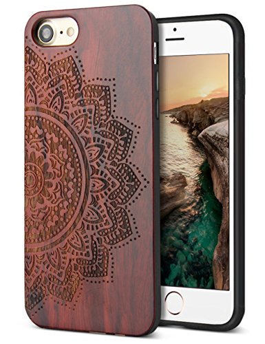 Iphone 8 wood case ,iphone 7 case,natural real wood car…