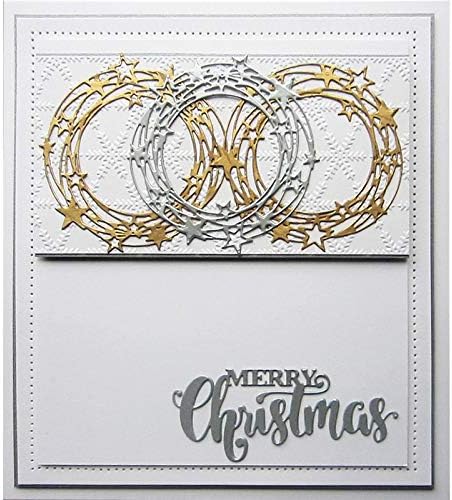 Square Circle Stars Frame Metal Cutting Dies for DIY Scrapbooking Decorative Crafts Embossing Paper Cards Making Diecut