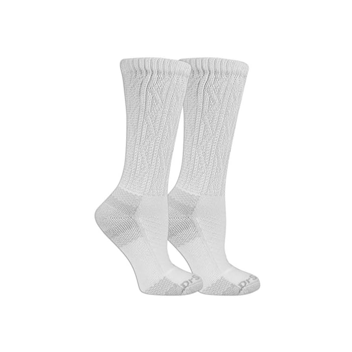 Dr. Scholl's Men's Advanced Relief Diabetic & Ciculatory Crew Socks (2 Pack)