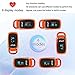 Ulaif Fingertip Pulse Oximeter, OLED Portable Oximetry Blood Oxygen Saturation Monitor SpO2 Finger Pulse Oximeter Readings with Carrying Case/Lanyard/Silicon Case/Batteries