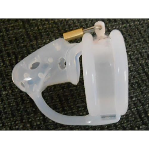 Medical Grade Silicone Male Chastity Device Cage w/ Spikes (1.75' Cock Ring) image